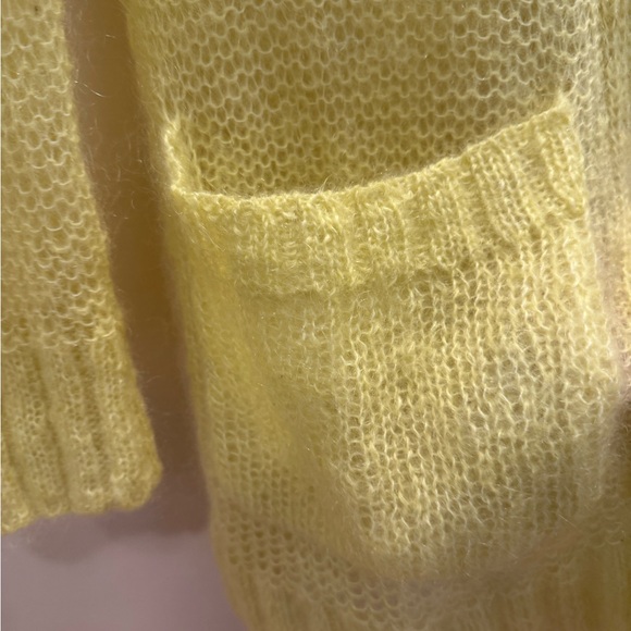 Free People Yellow Lightweight Knit Cardigan - Picture 4 of 5